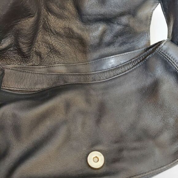 Marco Buggiani Leather shoulder bag - Picture 5 of 12